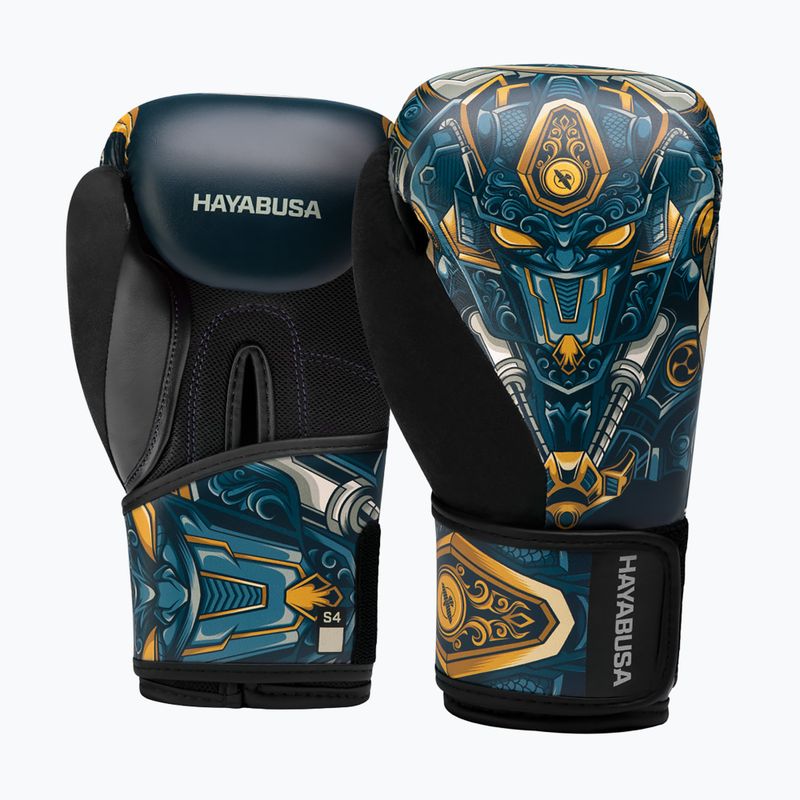 Dětské boxerské rukavice Hayabusa Hayabusa S4 Youth Epic blue robot