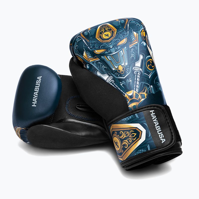Dětské boxerské rukavice Hayabusa Hayabusa S4 Youth Epic blue robot 2