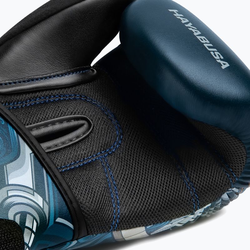 Dětské boxerské rukavice Hayabusa Hayabusa S4 Youth Epic blue robot 3