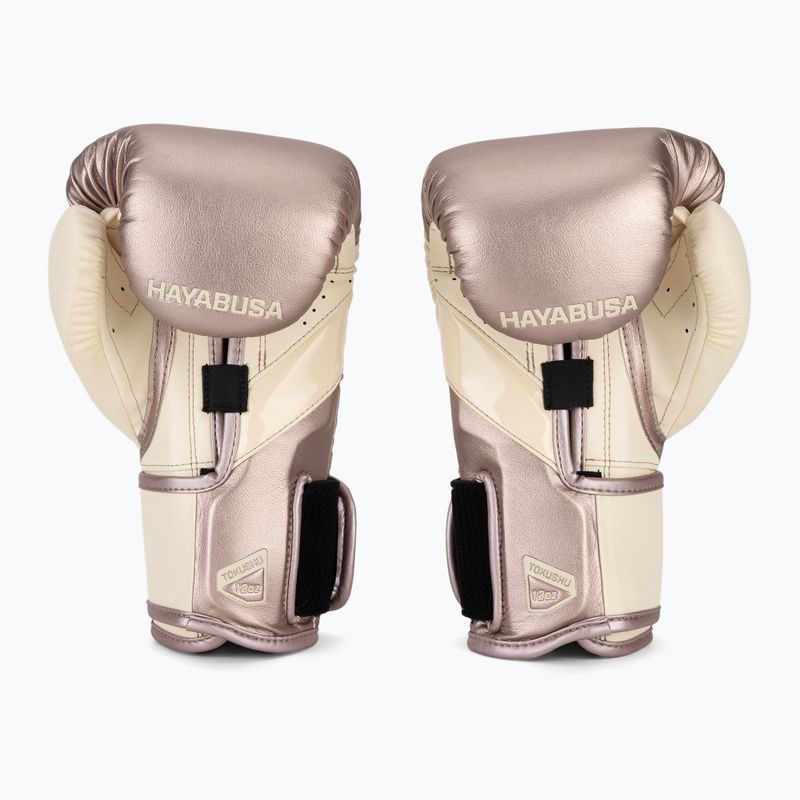 Boxerské rukavice Hayabusa T3 rose gold 3