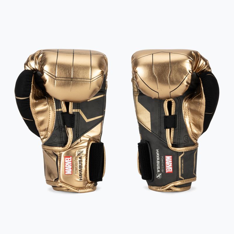 Boxerské rukavice Hayabusa Marvel's Thanos gold/black 4