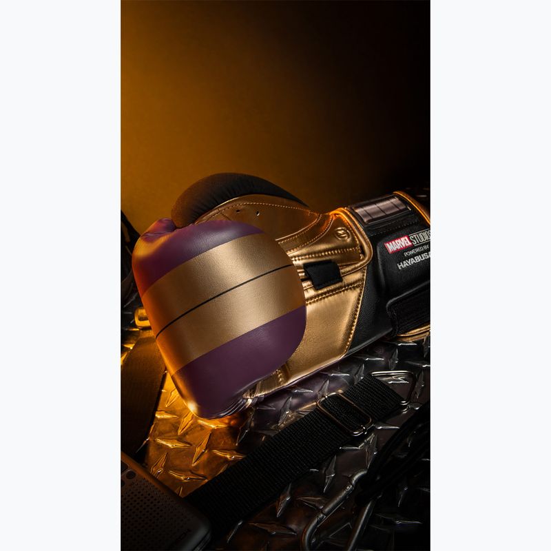Boxerské rukavice Hayabusa Marvel's Batroc purple/gold 13
