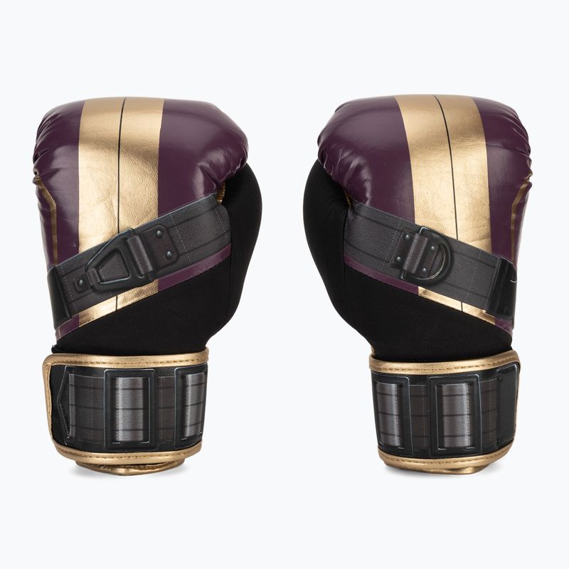 Boxerské rukavice Hayabusa Marvel's Batroc purple/gold 2