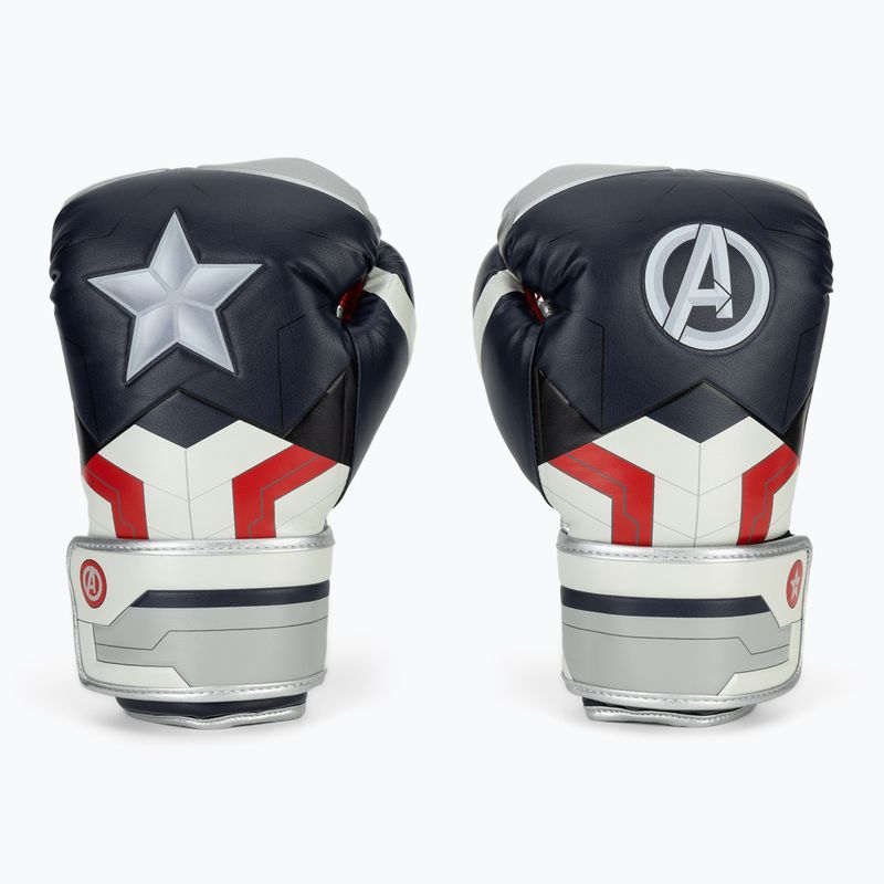 Boxerské rukavice Hayabusa  Marvel's Captain America silver/blue 2