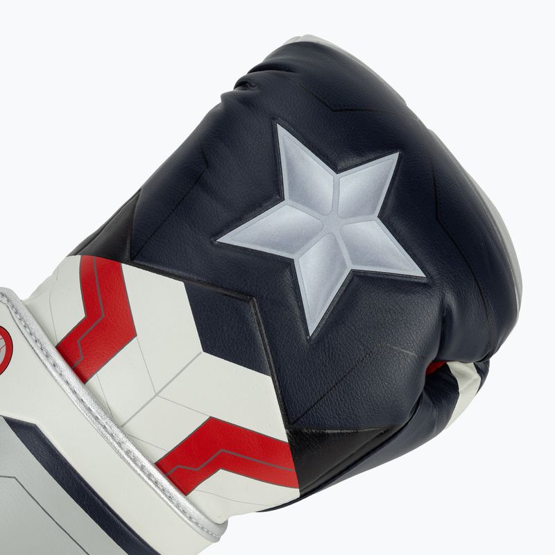 Boxerské rukavice Hayabusa  Marvel's Captain America silver/blue 5