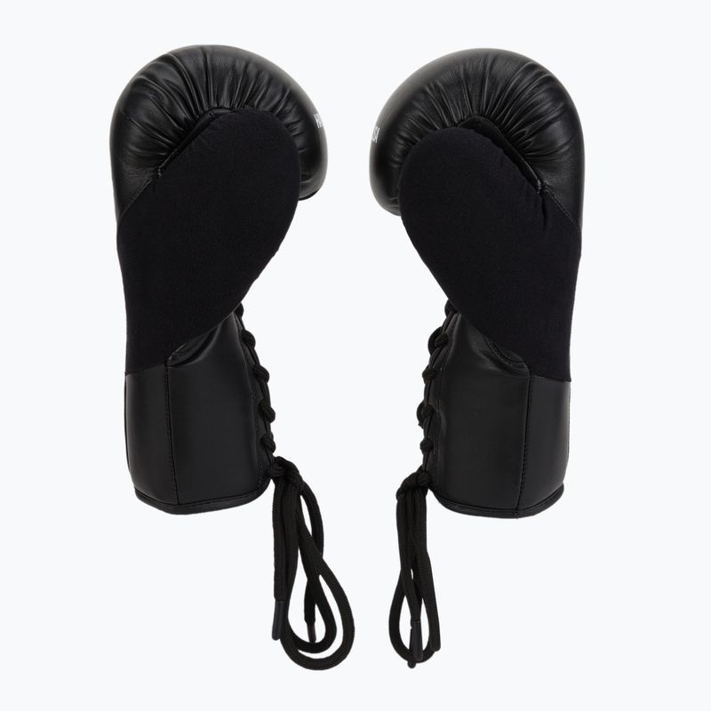 Hayabusa S4 Lace Up boxerské rukavice bílé S4LACBG-BK 4