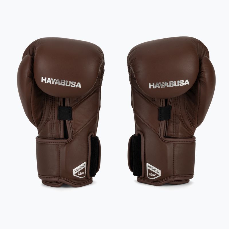 Boxerské rukavice Hayabusa T3 Kanpeki walnut brown 3