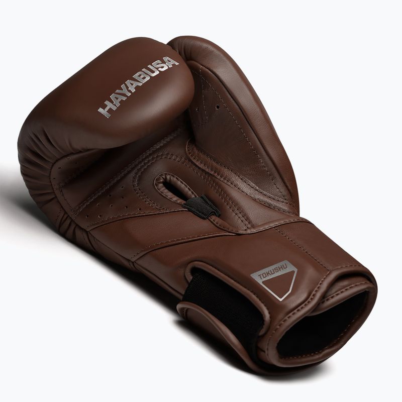 Boxerské rukavice Hayabusa T3 Kanpeki walnut brown 3