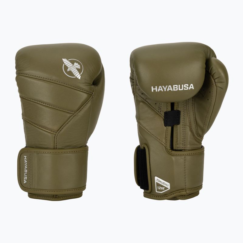 Boxerské rukavice Hayabusa T3 Kanpeki olive green