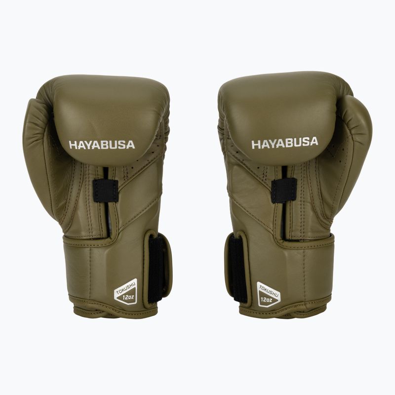 Boxerské rukavice Hayabusa T3 Kanpeki olive green 3