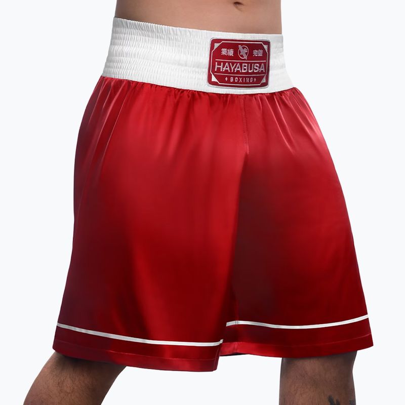 Tréninkové šortky Hayabusa Pro Boxing red 2