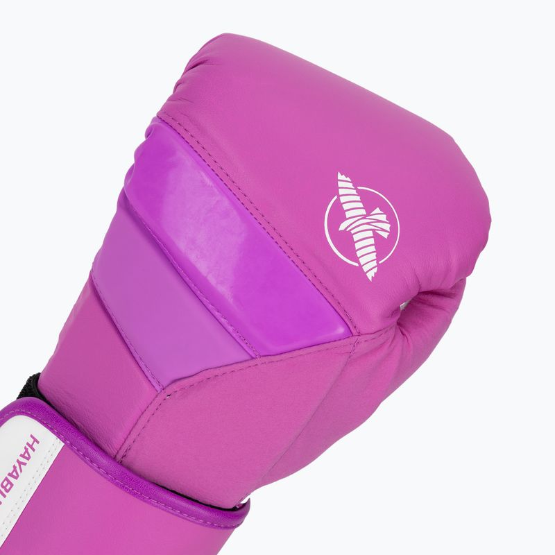 Boxerské rukavice Hayabusa T3 Neon neon purple 5