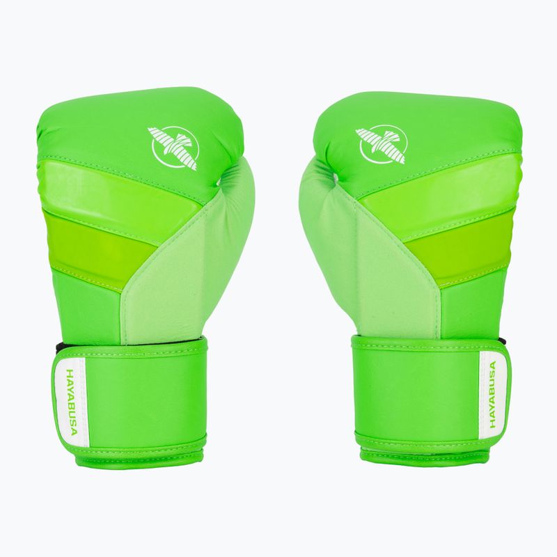 Boxerské rukavice Hayabusa T3 Neon neon green 2