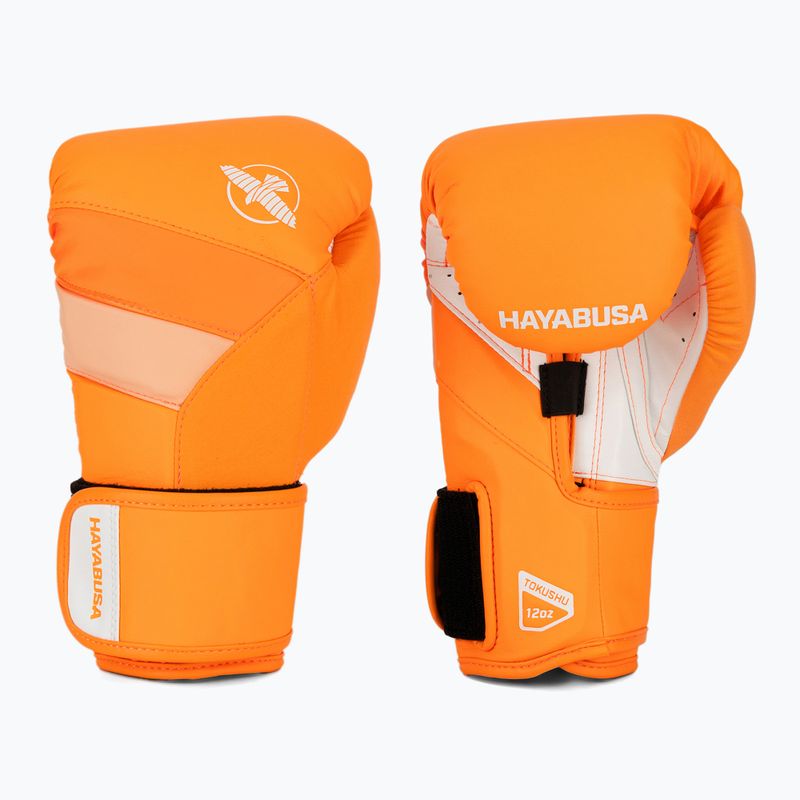 Boxerské rukavice Hayabusa T3 Neon neon orange