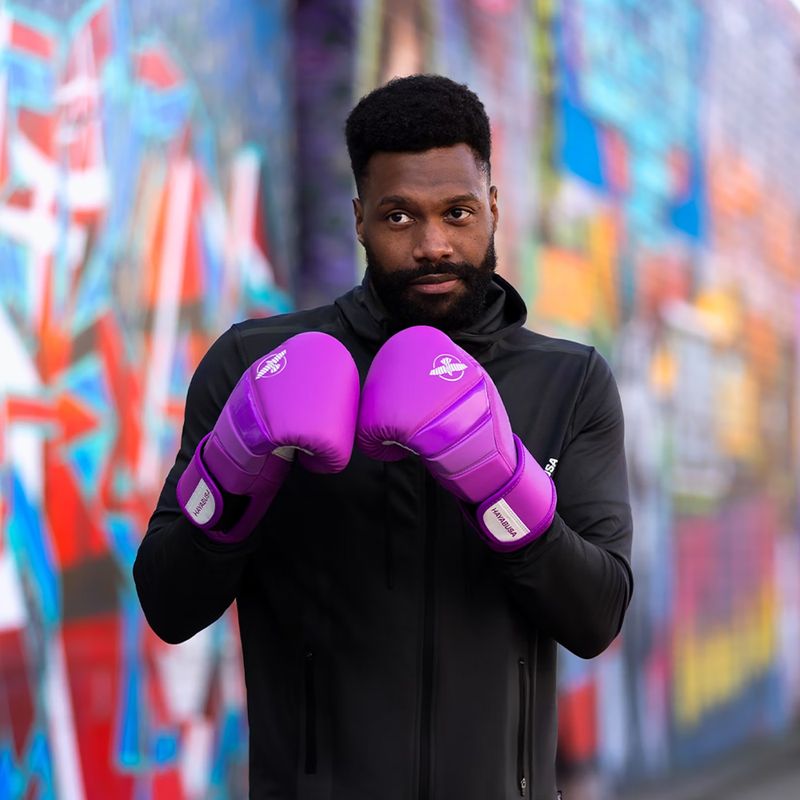 Boxerské rukavice Hayabusa T3 Neon neon purple 5