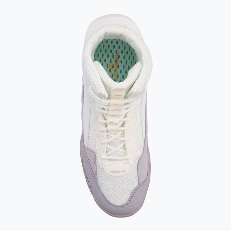 Boxerské boty Hayabusa Talon  white/lavender 5