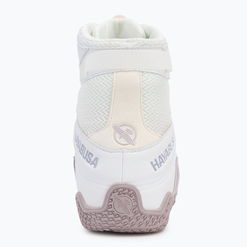 Boxerské boty Hayabusa Talon  white/lavender 6