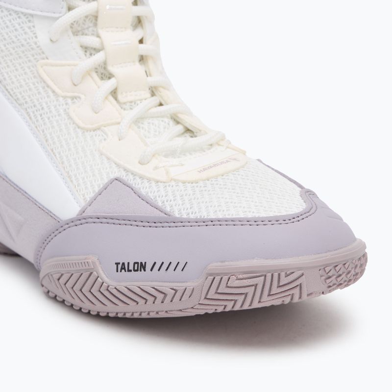 Boxerské boty Hayabusa Talon  white/lavender 7