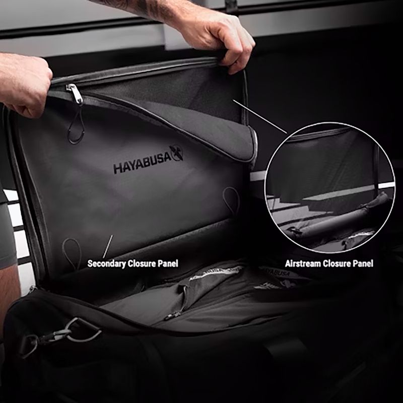 Sportovní taška Hayabusa Airstream Athletic Duffle Bag 50 l black 4