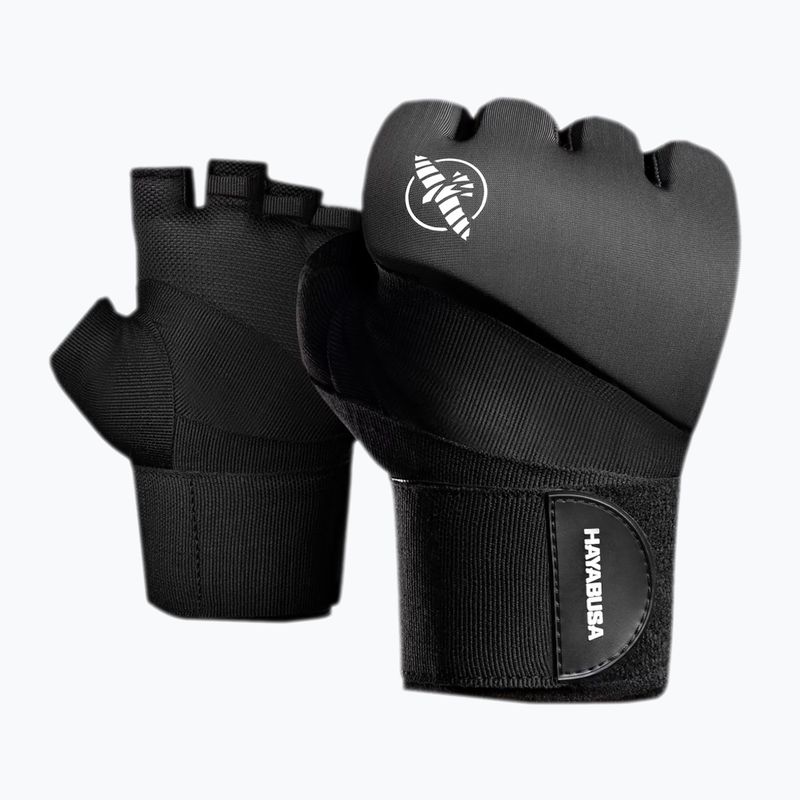 Grapplingové rukavice Hayabusa Elite Quick Wraps black