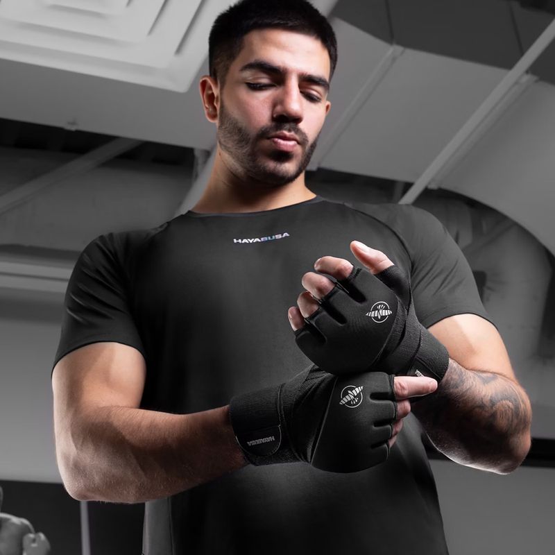 Grapplingové rukavice Hayabusa Elite Quick Wraps black 7