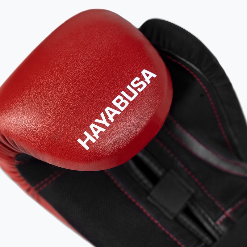 Boxerské rukavice Hayabusa E1 Boxing red/black 8