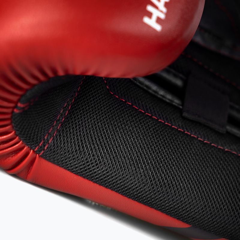 Boxerské rukavice Hayabusa E1 Boxing red/black 10
