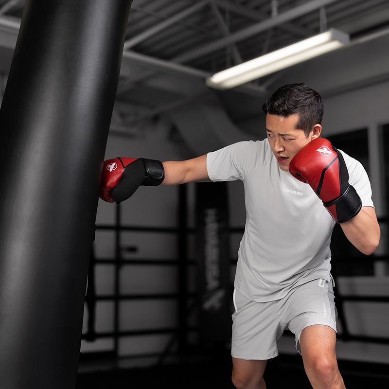 Boxerské rukavice Hayabusa E1 Boxing red/black 14