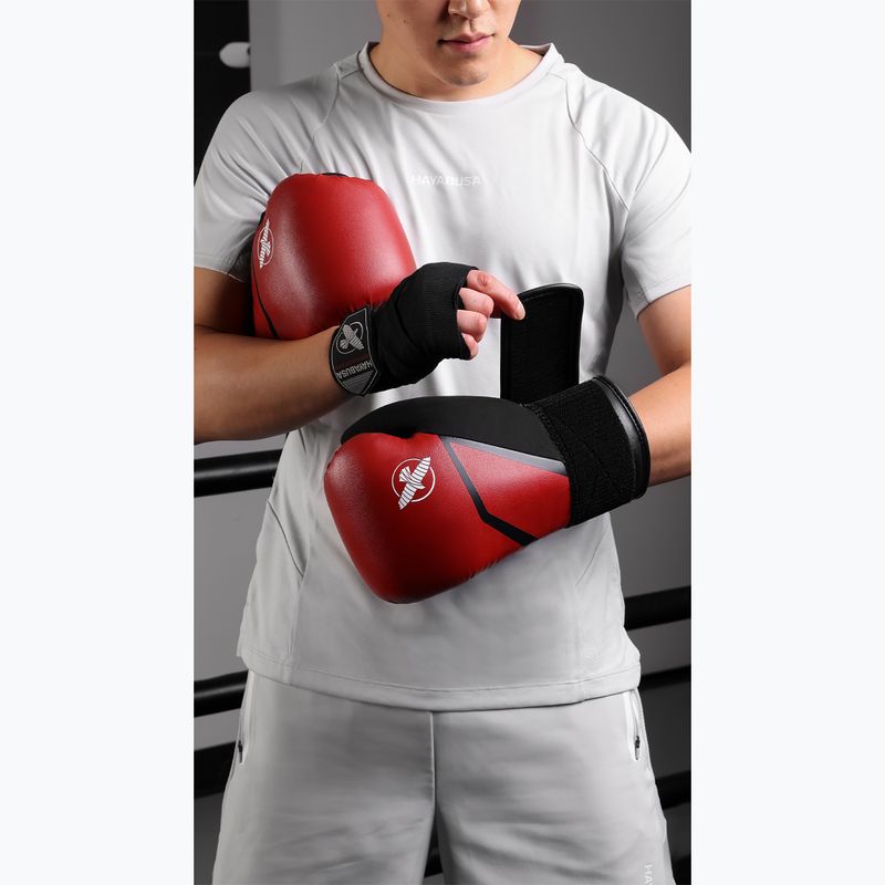 Boxerské rukavice Hayabusa E1 Boxing red/black 16