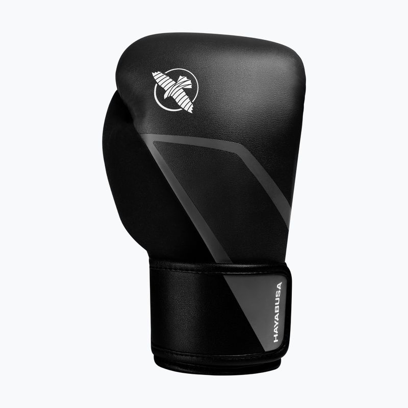 Boxerské rukavice Hayabusa E1 Boxing black/grey 2