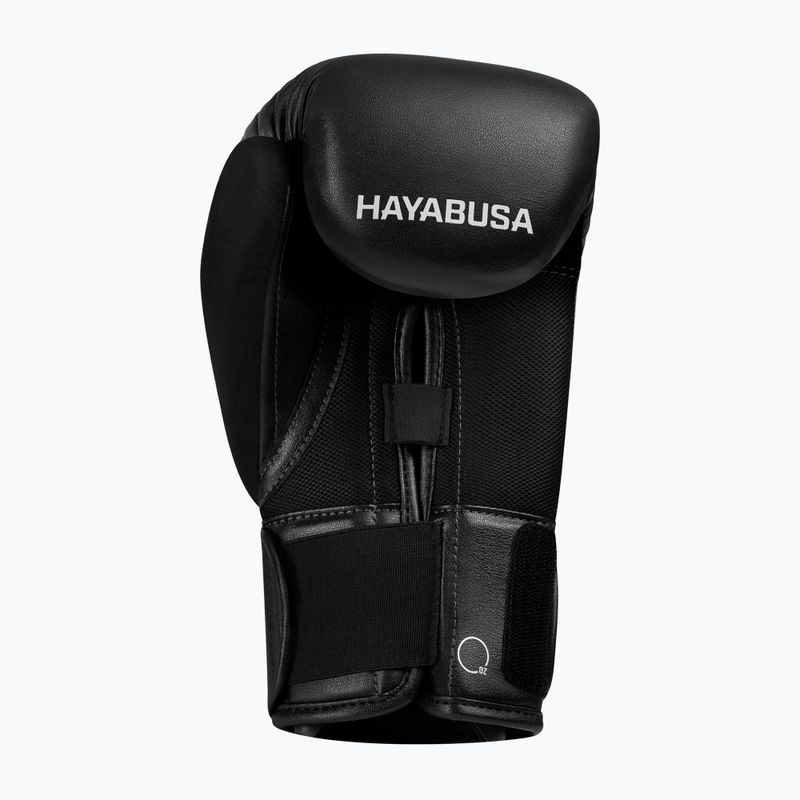 Boxerské rukavice Hayabusa E1 Boxing black/grey 3