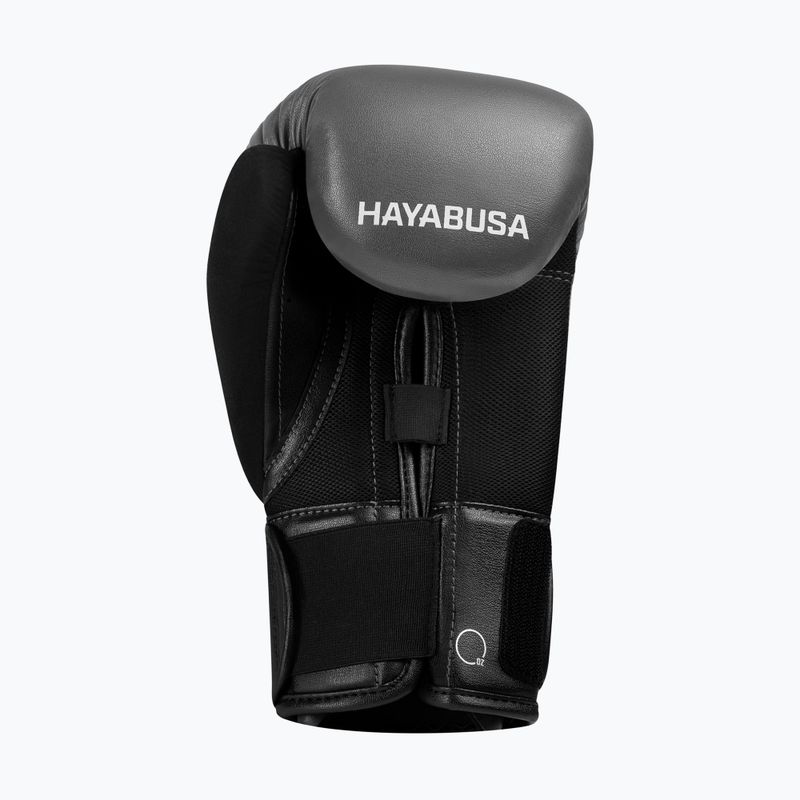 Boxovací rukavice Hayabusa E1 Boxing grey/black 4