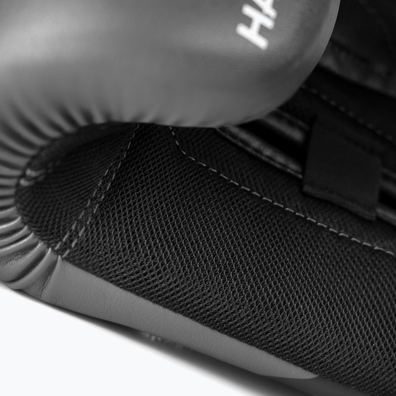 Boxovací rukavice Hayabusa E1 Boxing grey/black 10