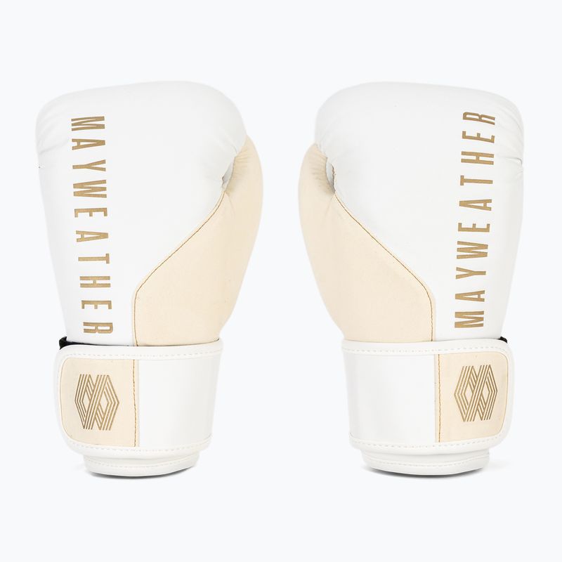 Boxerské rukavice Hayabusa Mayweather Champ white/gold 2