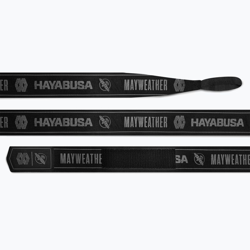 Boxerské bandáže Hayabusa Mayweather Stretch Hand Wraps 450 g black 3