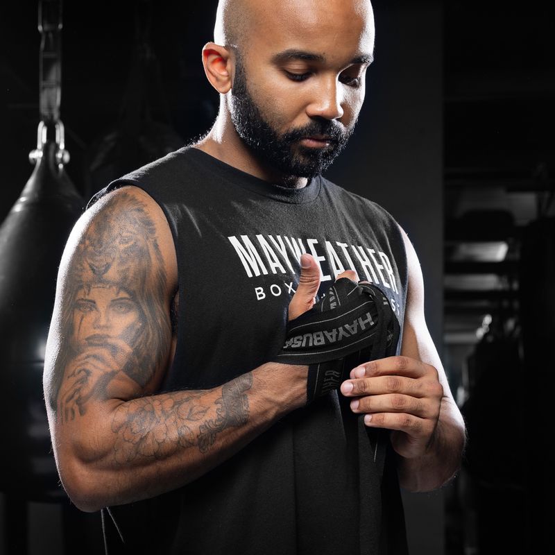 Boxerské bandáže Hayabusa Mayweather Stretch Hand Wraps 450 g black 4