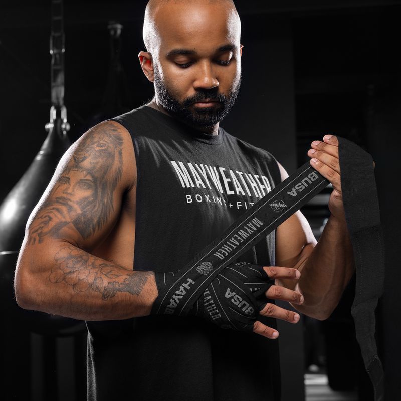 Boxerské bandáže Hayabusa Mayweather Stretch Hand Wraps 450 g black 6