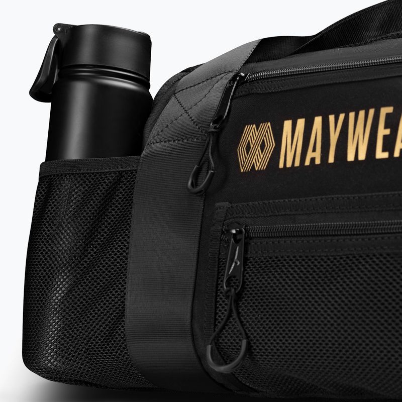 Sportovní taška Hayabusa Mayweather Mesh Gym Bag 70 l black/gold 4
