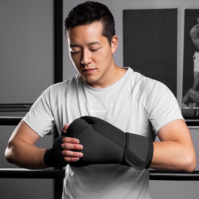 Boxerské rukavice Hayabusa T360 Boxing black 12
