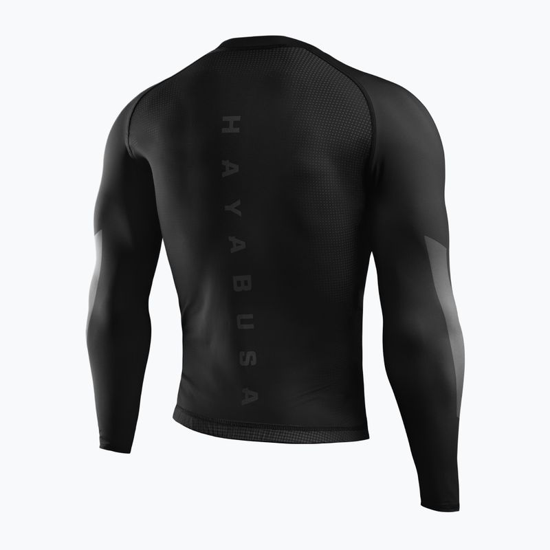 Pánský rashguard s dlouhým rukávem Hayabusa Core Rash Guard black 2