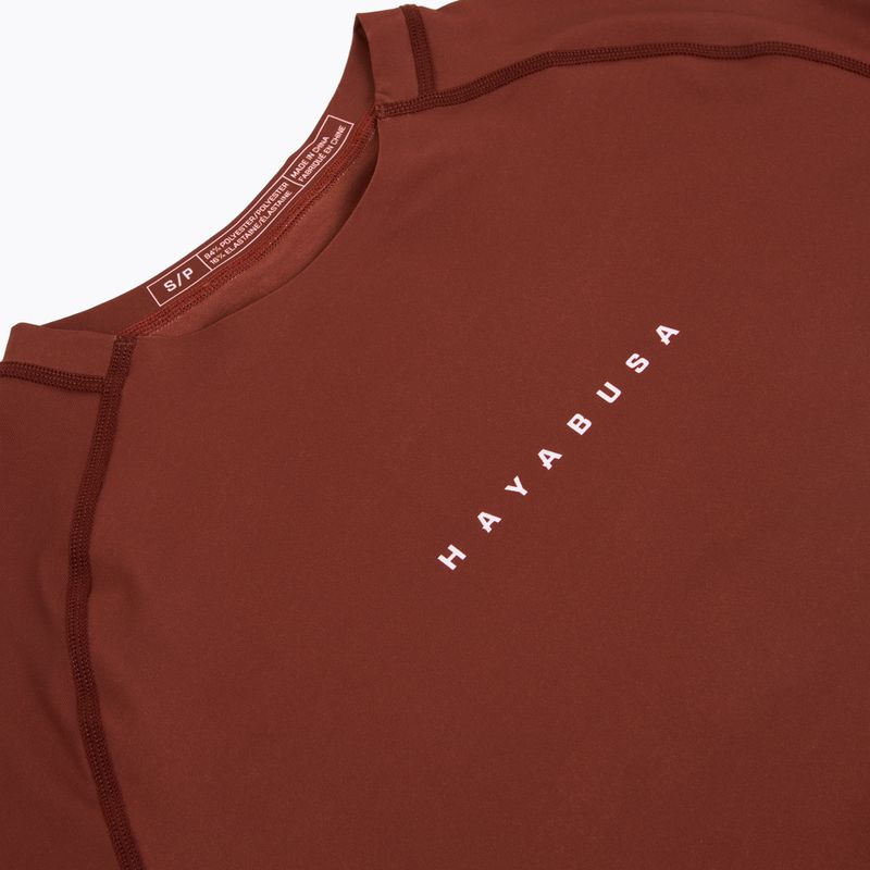 Pánský rashguard s dlouhým rukávem Hayabusa Core Rash Guard red 3