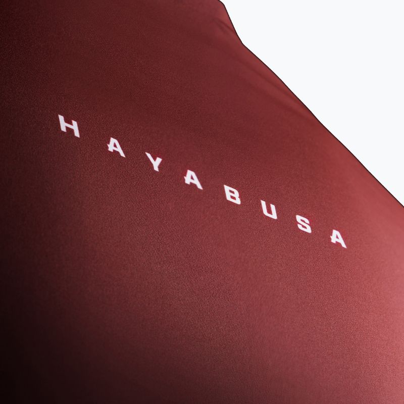 Pánský rashguard s dlouhým rukávem Hayabusa Core Rash Guard red 7