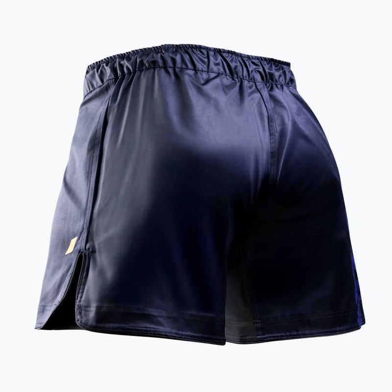 Pánské tréninkové šortky Hayabusa Apex Fight Mid navy/orange 2