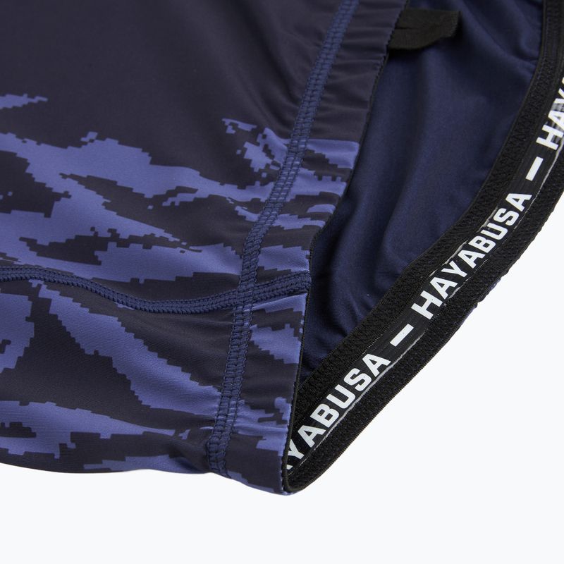 Pánský rashguard s dlouhým rukávem Hayabusa Apex Rash Guard navy/orange 4