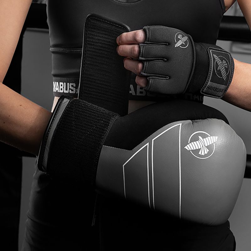 Boxerské rukavice Hayabusa S4 Leather grey 7