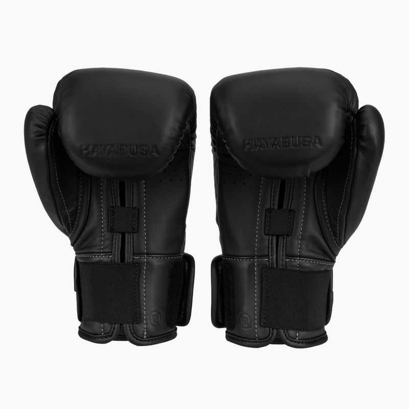 Boxerské rukavice Hayabusa E1 Leather black 3