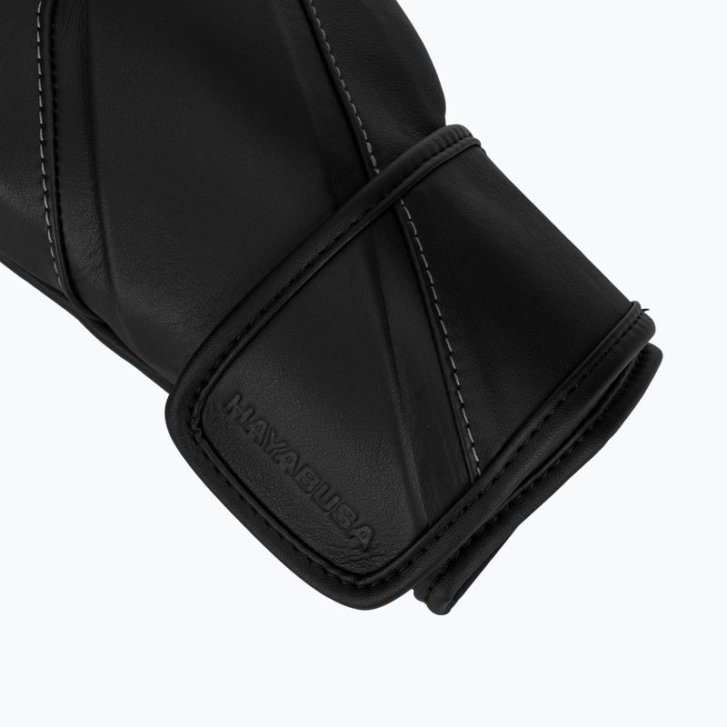 Boxerské rukavice Hayabusa E1 Leather black 6