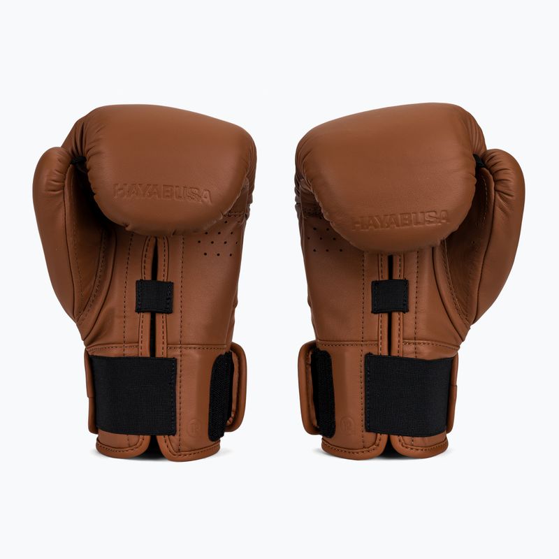 Boxerské rukavice Hayabusa E1 Leather brown 3