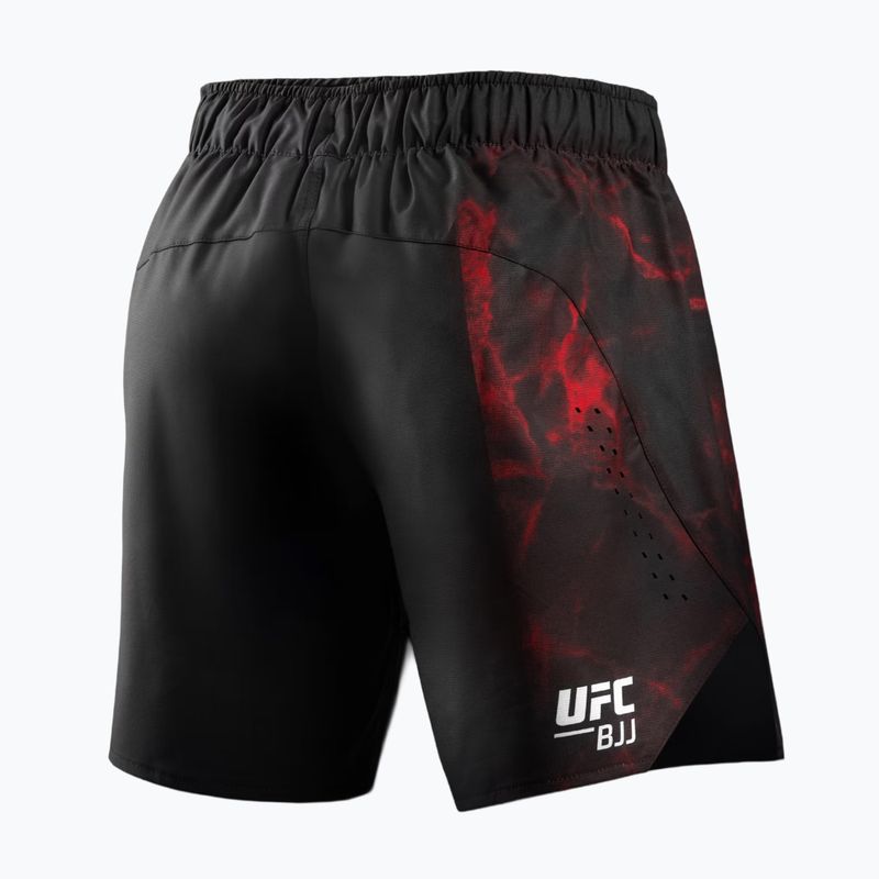 Pánské tréninkové šortky Hayabusa X UFC BJJ Grappling red 2