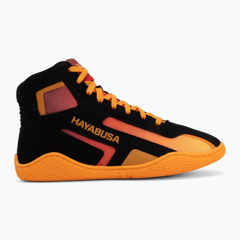 Boxerské boty Hayabusa Surge black/orange 2